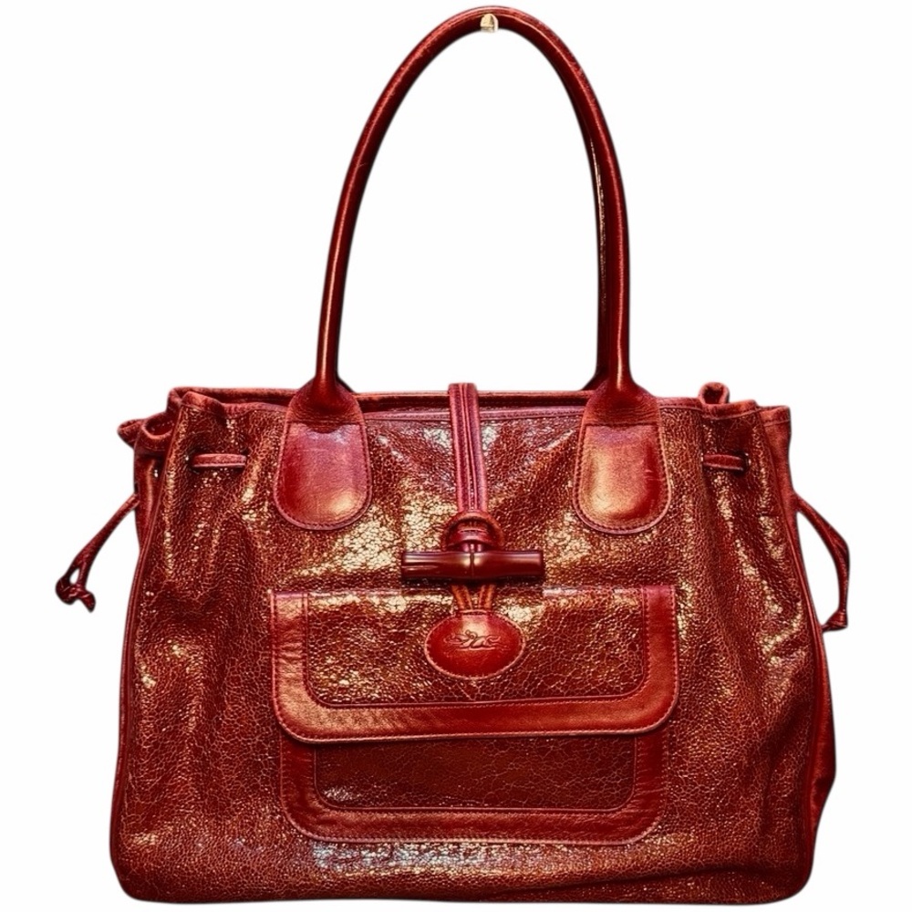 LONGCHAMP leather shoulder bag. ❤️❤️❤️